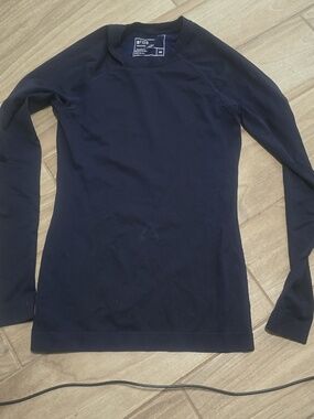 Figs Women's Navy Long Sleeve Salta Underscrub